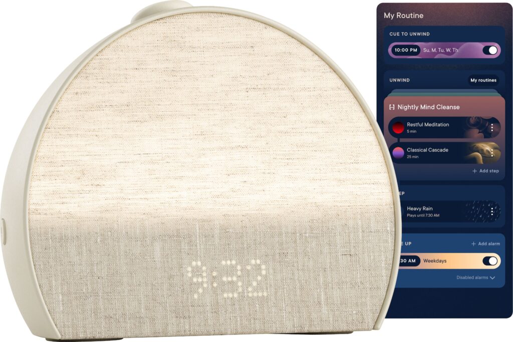 Hatch Restore 3 – Despertador com Luz Gradual e Sons para Dormir