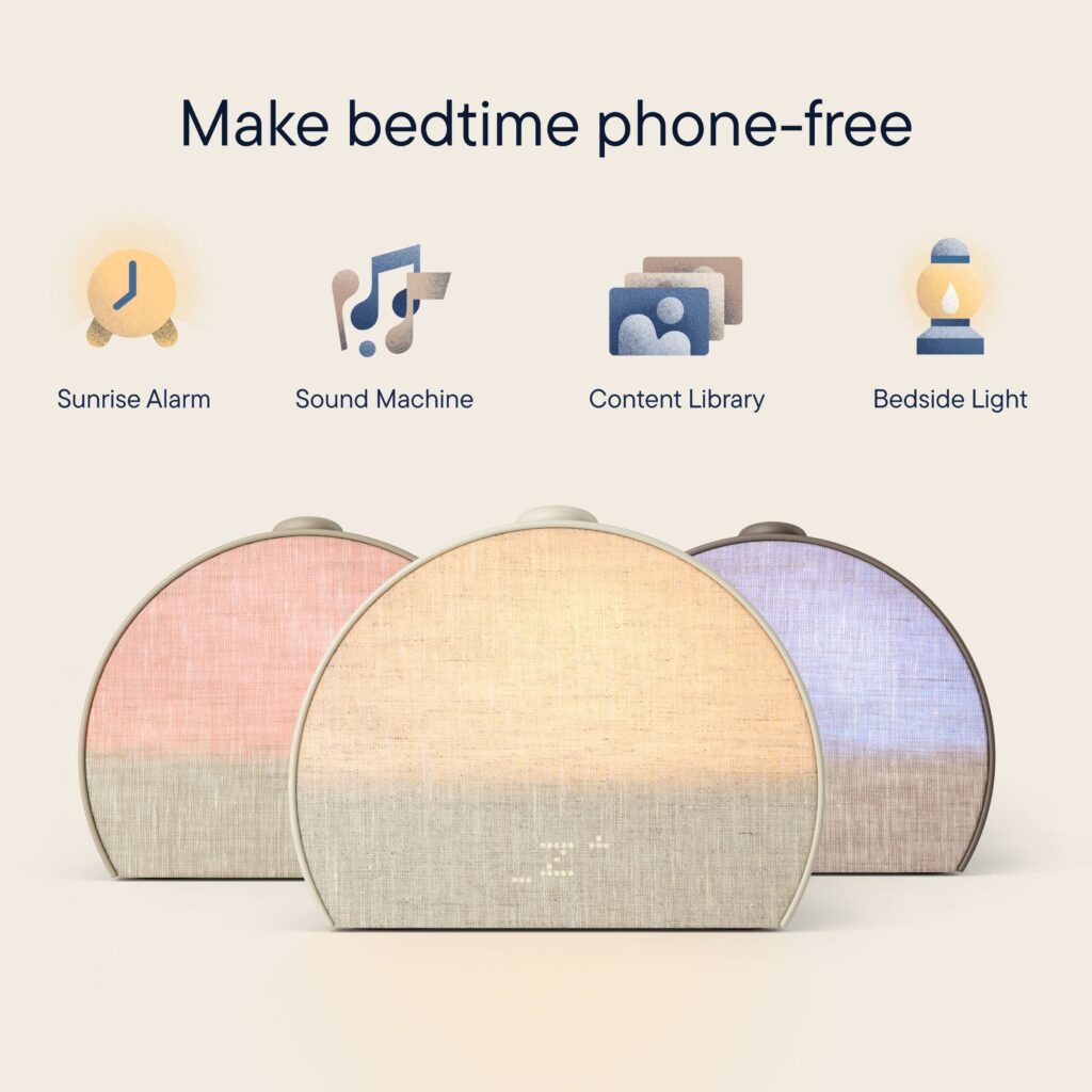 Hatch Restore 3 – Despertador com Luz Gradual e Sons para Dormir