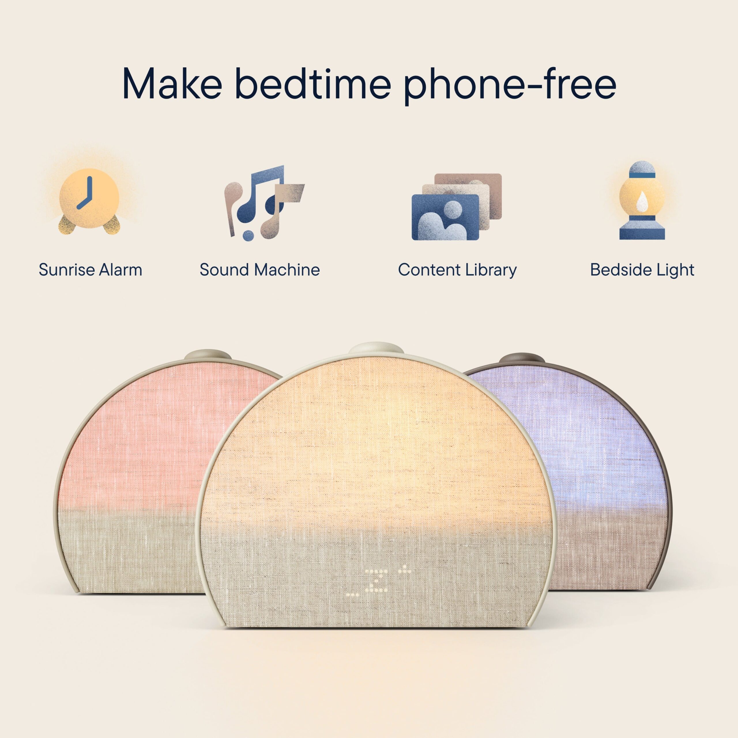 Hatch Restore 3 – Despertador com Luz Gradual e Sons para Dormir - Imagem 5