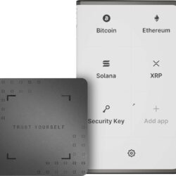 Ledger Stax com Folio e Recovery Key – Carteira Física para Criptomoedas - Imagem 2