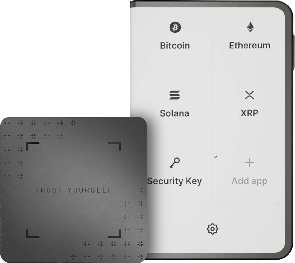 Ledger Stax com Folio e Recovery Key – Carteira Física para Criptomoedas - Imagem 2