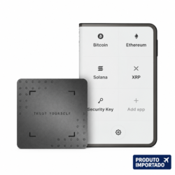 Ledger Stax com Folio e Recovery Key – Carteira Física para Criptomoedas - Imagem 1