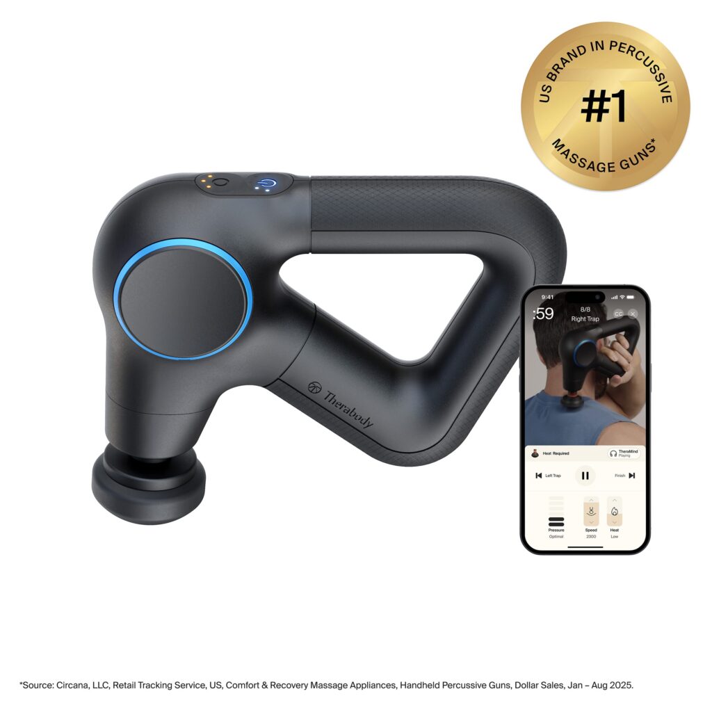 Therabody Theragun Prime Plus – Massageador Percussivo com Aquecimento