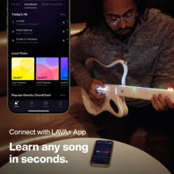 LAVA GENIE – Guitarra Inteligente sem Cordas Dobrável - Imagem 5