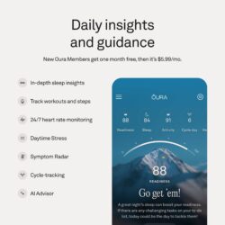 Oura Ring 5 – Anel Inteligente de Sono e Atividade - Imagem 10