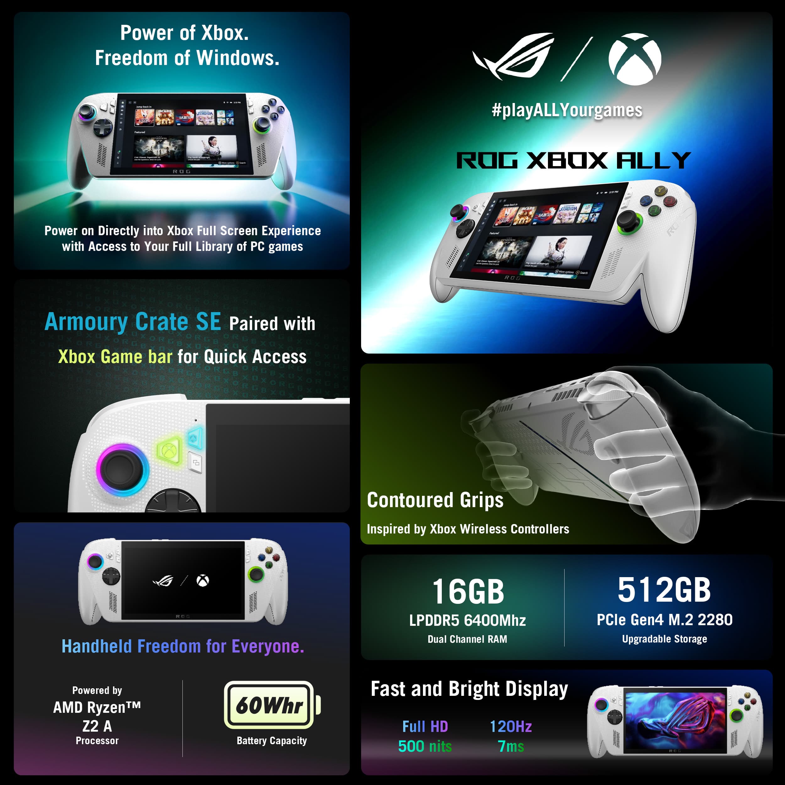 ASUS ROG Xbox Ally 16 GB 512 GB - Imagem 3
