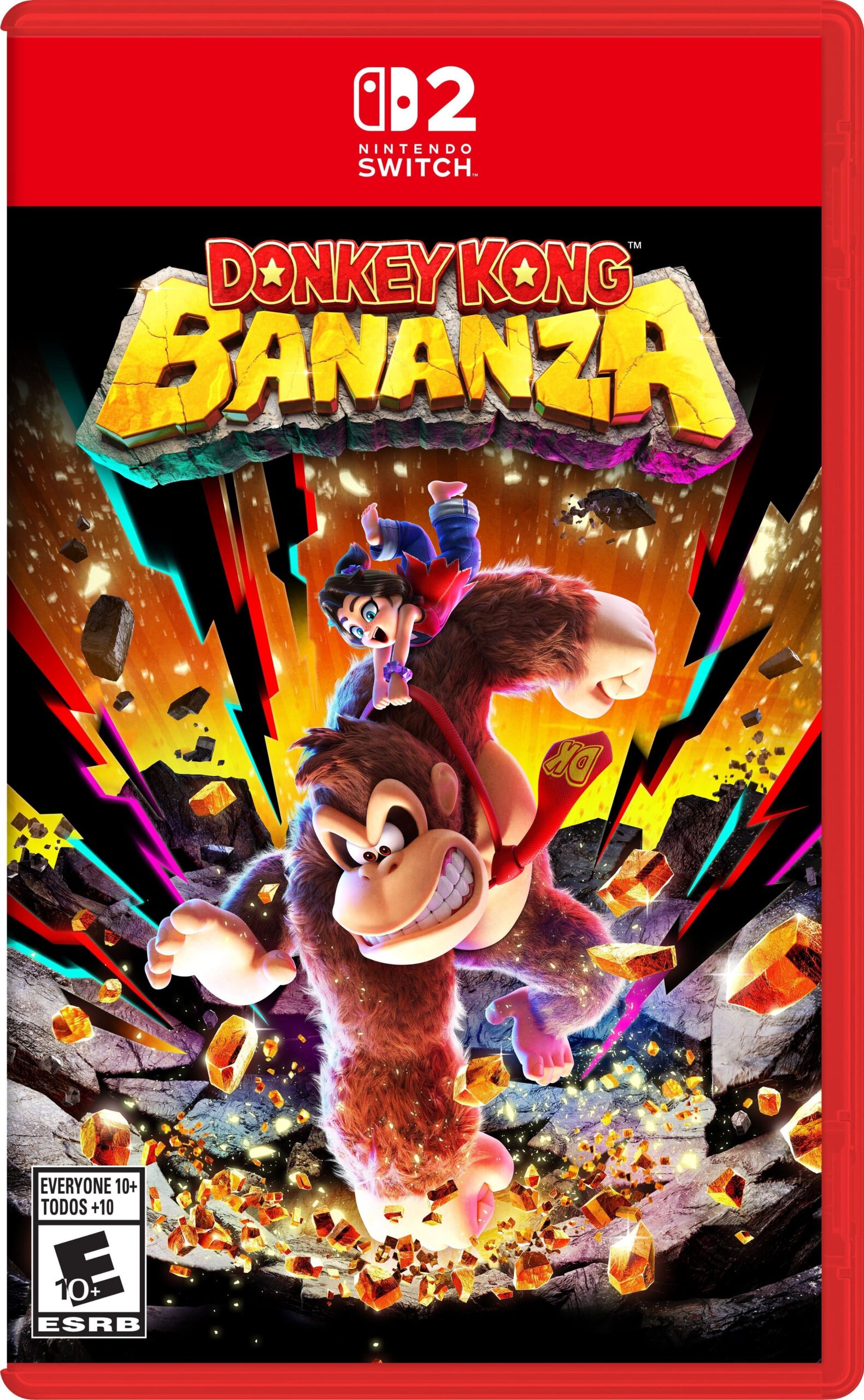 Donkey Kong Bananza para Nintendo Switch 2 — Mídia Física - Imagem 1