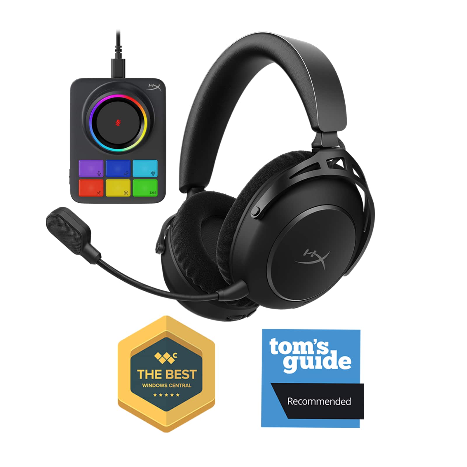 HyperX Cloud Alpha 2 Wireless – Headset Gamer sem Fio - Imagem 2