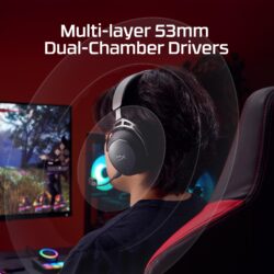 HyperX Cloud Alpha 2 Wireless – Headset Gamer sem Fio - Imagem 5
