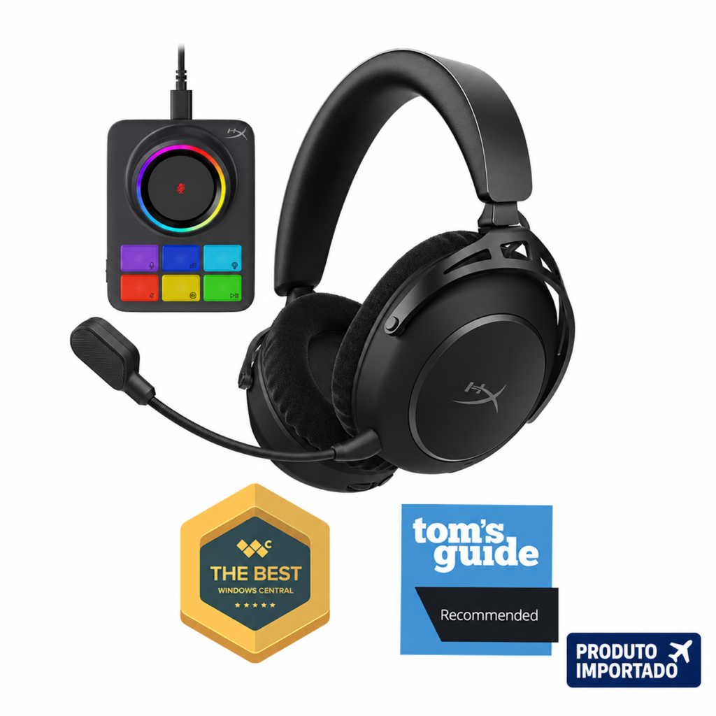 HyperX Cloud Alpha 2 Wireless – Headset Gamer sem Fio