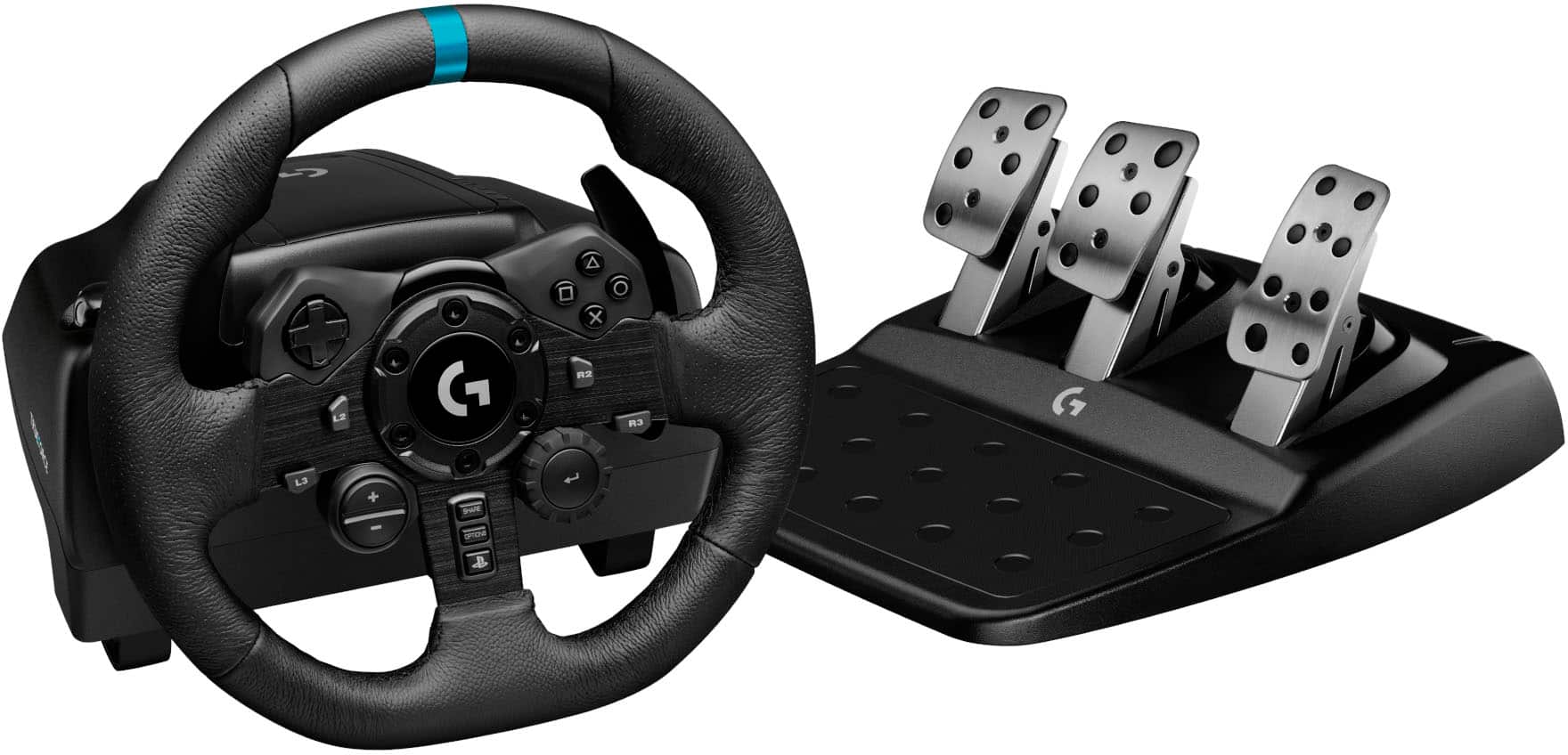 Logitech G G923 com pedais para PS5 PS4 e PC - Imagem 2