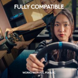 Logitech G G923 com pedais para PS5 PS4 e PC - Imagem 5
