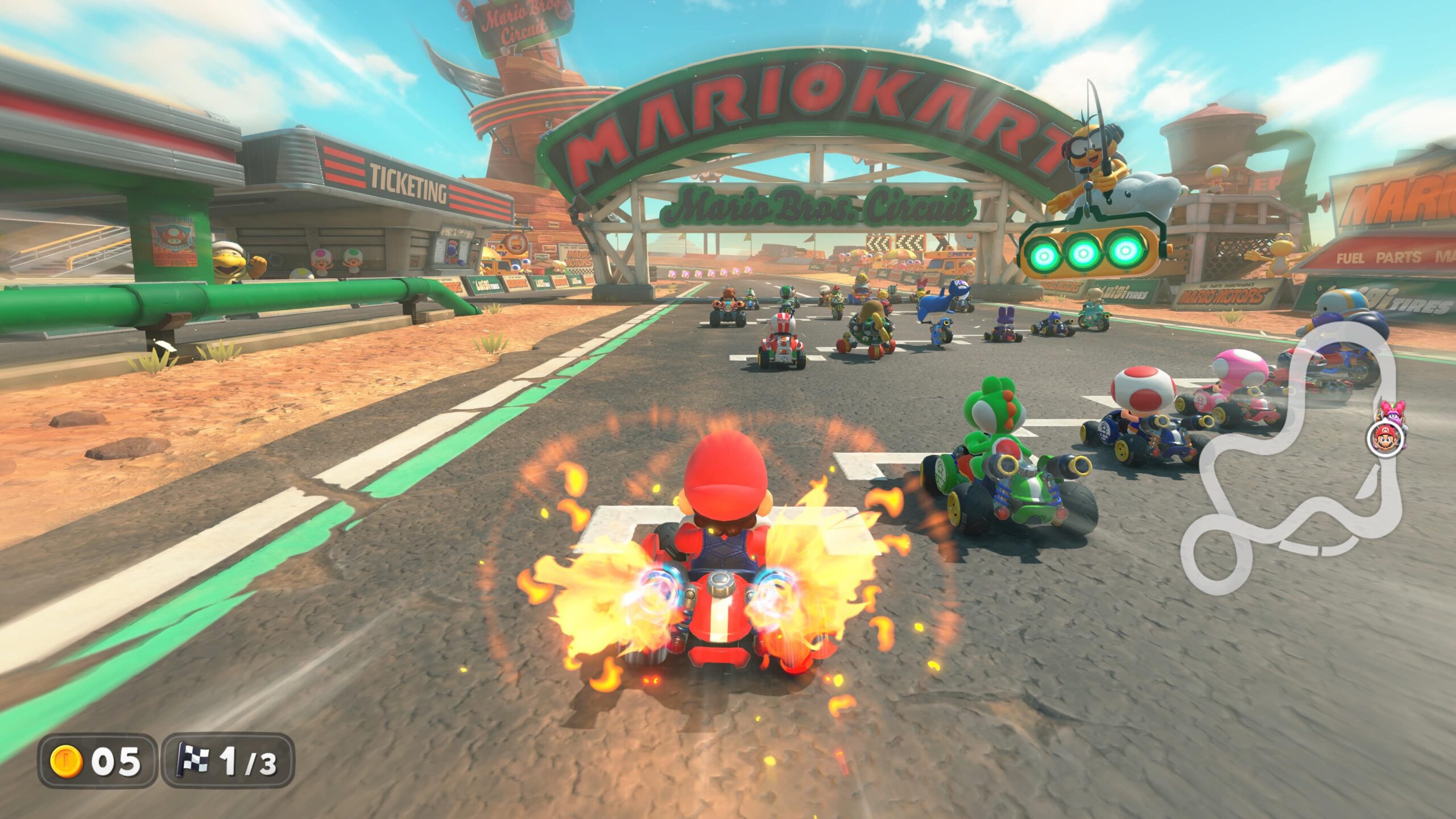 Mario Kart World – Jogo para Nintendo Switch 2 (Mídia Física) - Imagem 3