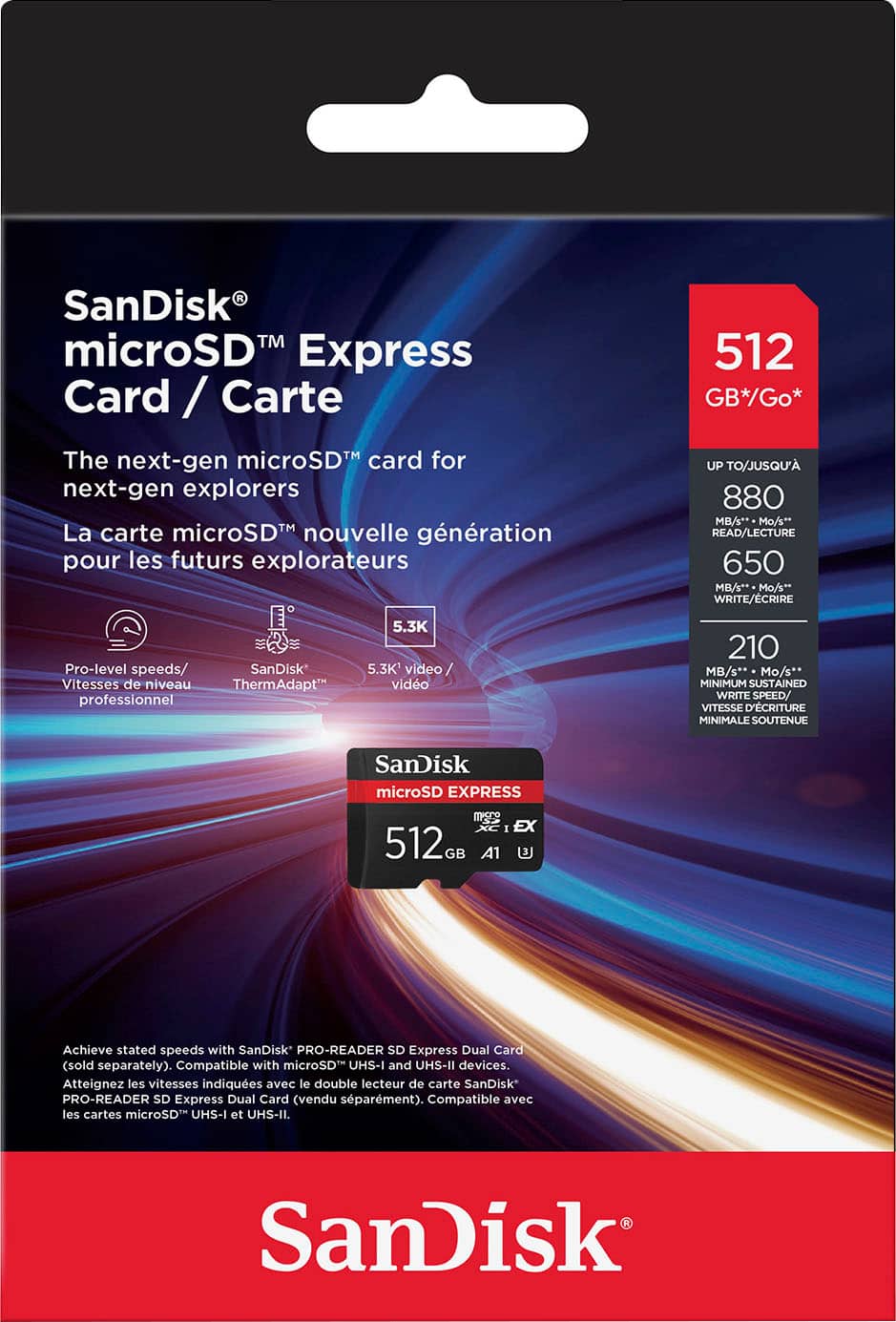 SanDisk microSD Express 512 GB - Imagem 3