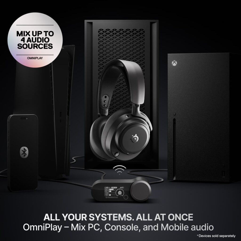 SteelSeries Arctis Nova Pro Omni – Headset Gamer