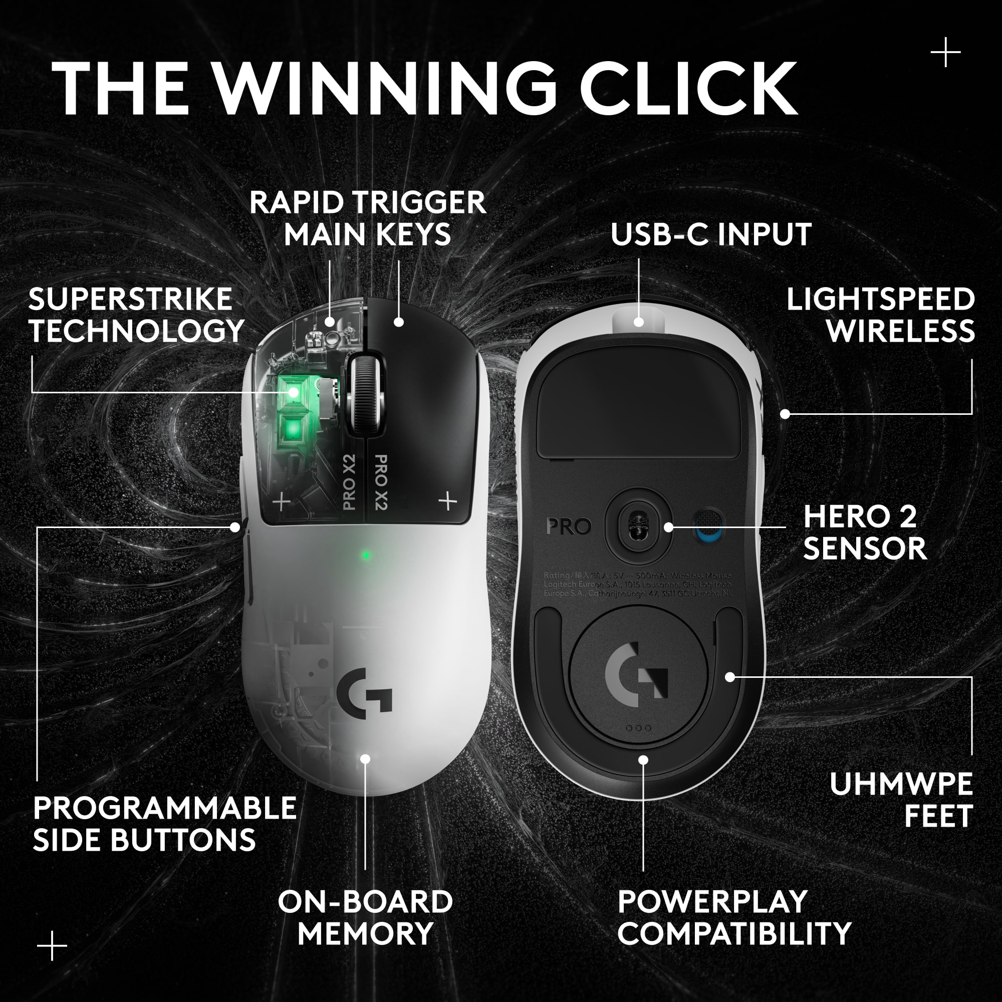 Logitech G PRO X2 SUPERSTRIKE - Imagem 5
