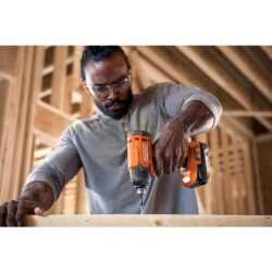 Ridgid 18V Cordless 6 Tool Combo Kit With 2 0 Ah Battery 4 0 Ah Battery Charger And Bag R96257 - Imagem 7