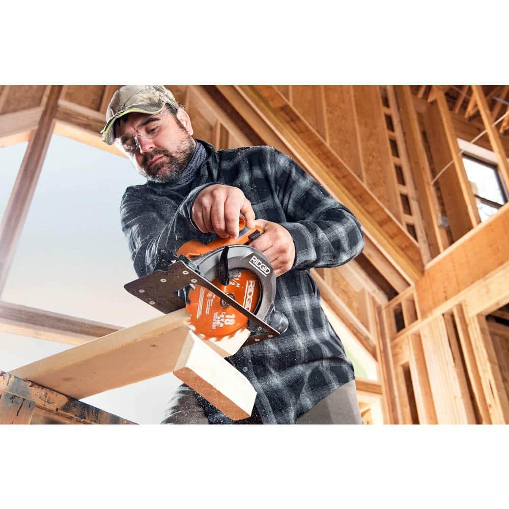 Ridgid 18V Cordless 6 Tool Combo Kit With 2 0 Ah Battery 4 0 Ah Battery Charger And Bag R96257