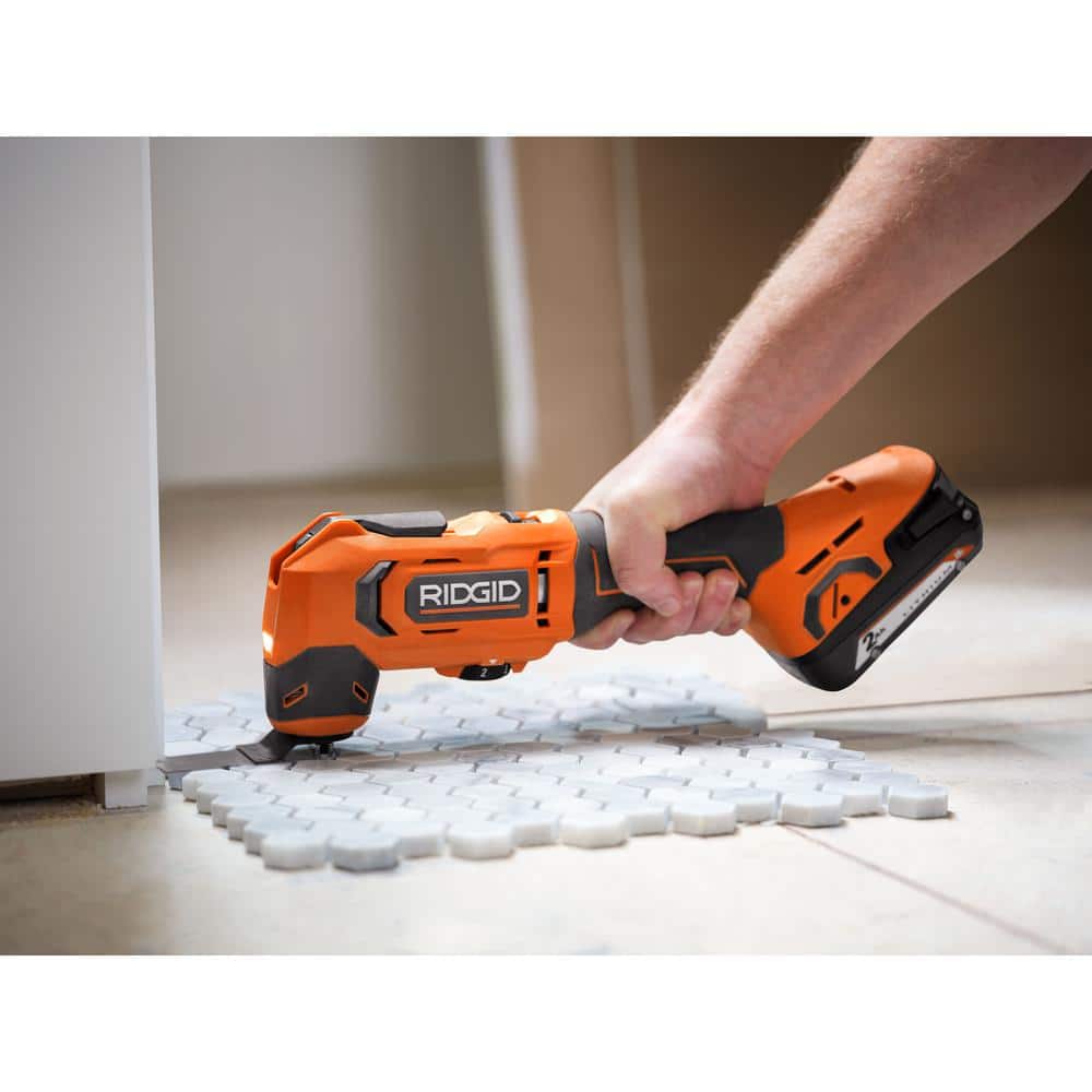 RIDGID 18V R96350 – Kit 10 Ferramentas com Baterias 2 Ah e 4 Ah