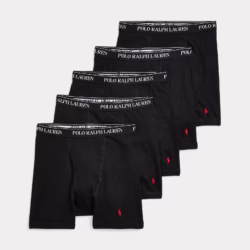 Polo Ralph Lauren – Cueca Boxer de Algodão (Kit com 5) - Imagem 1