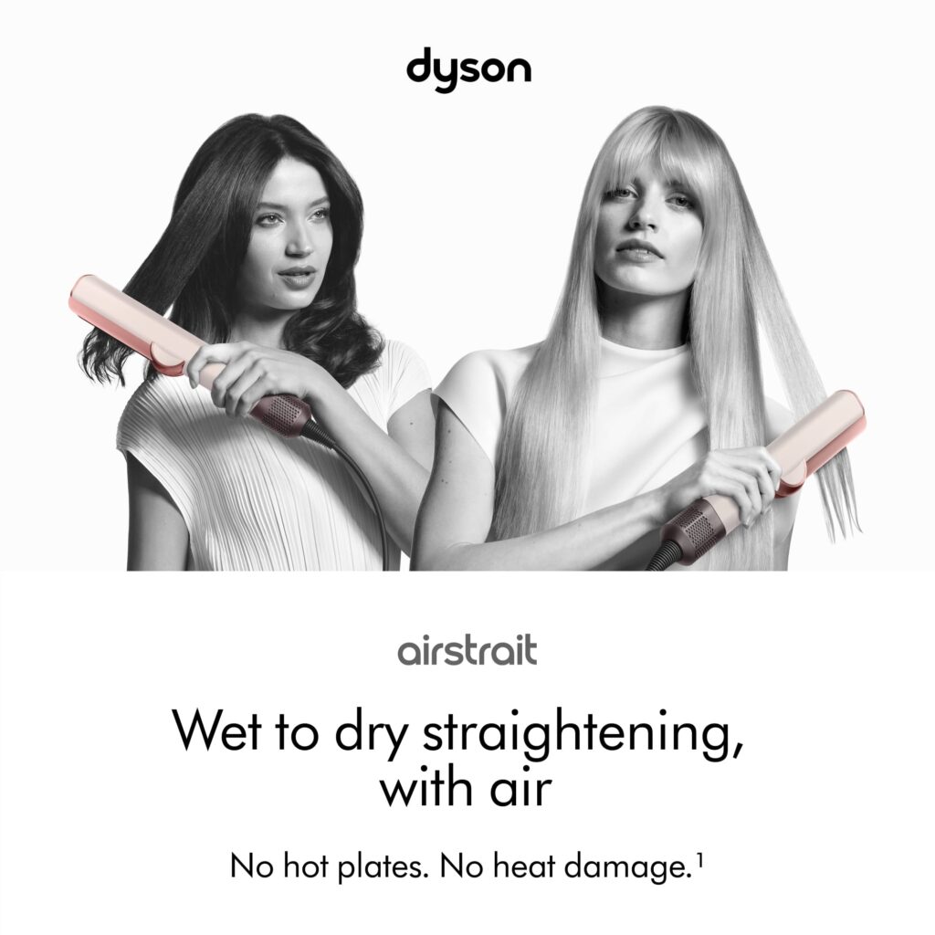 Dyson Airstrait – Alisador e Secador por Fluxo de Ar 110V