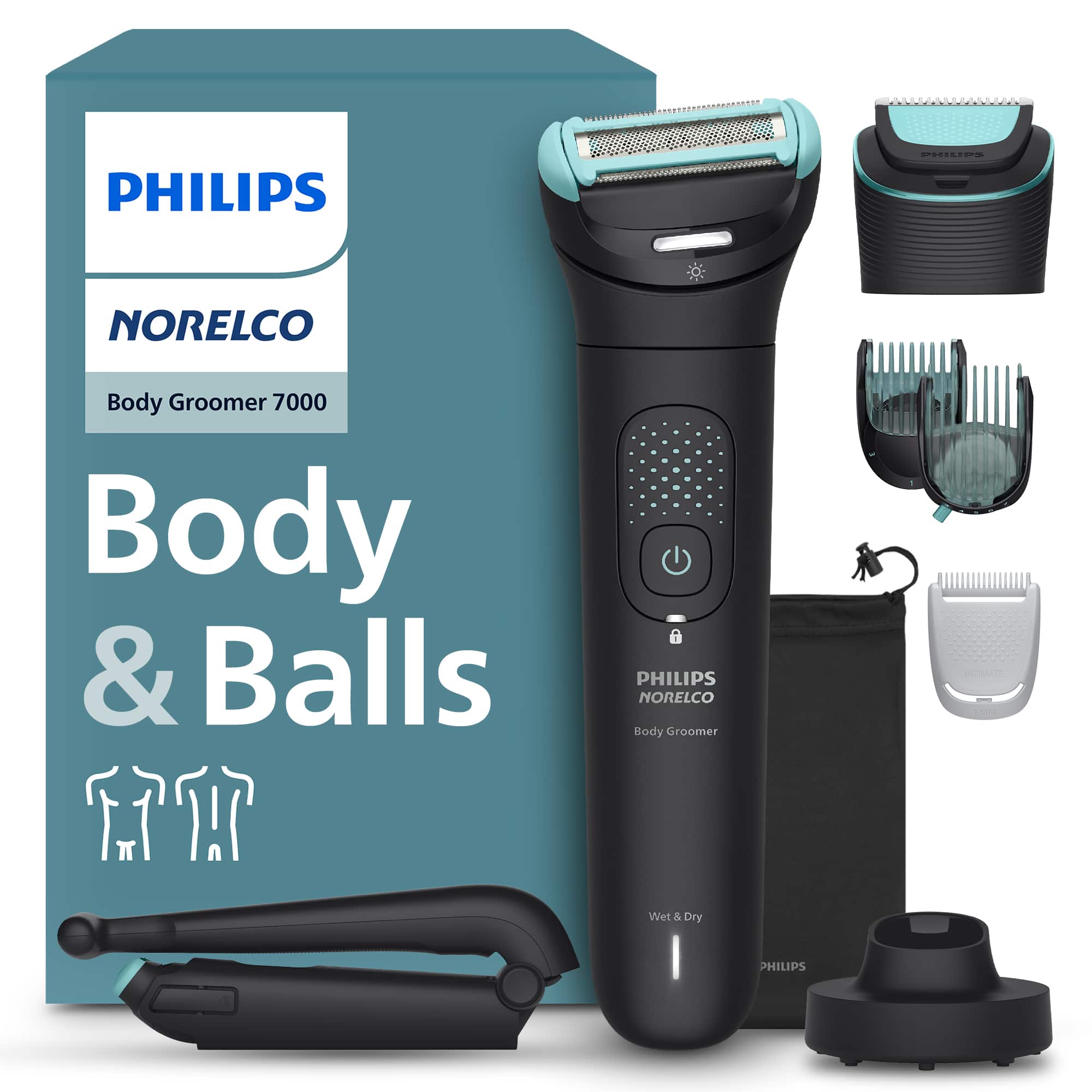 Philips Norelco Body Groomer 7000 BG7480/50 – Aparador Corporal - Imagem 2