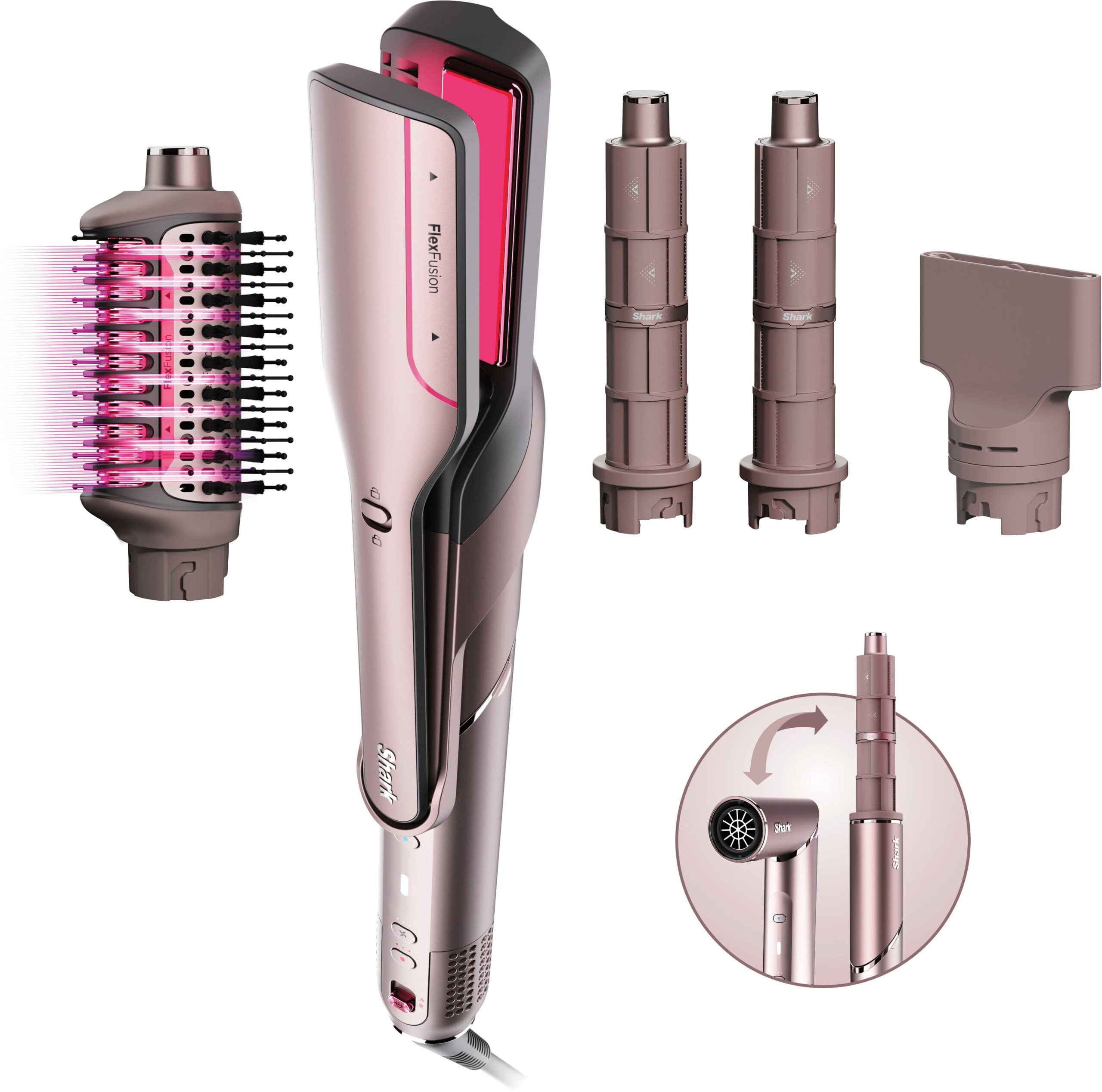 Shark FlexFusion HD641S – Secador e Modelador de Cabelo 110V - Imagem 2