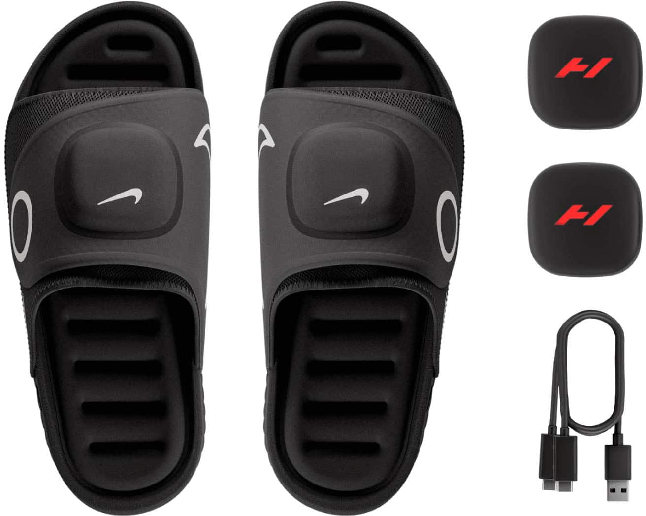 Hyperice x Nike Air Zoom Hyperslide – Chinelo Slide com Calor e Vibração - Imagem 5