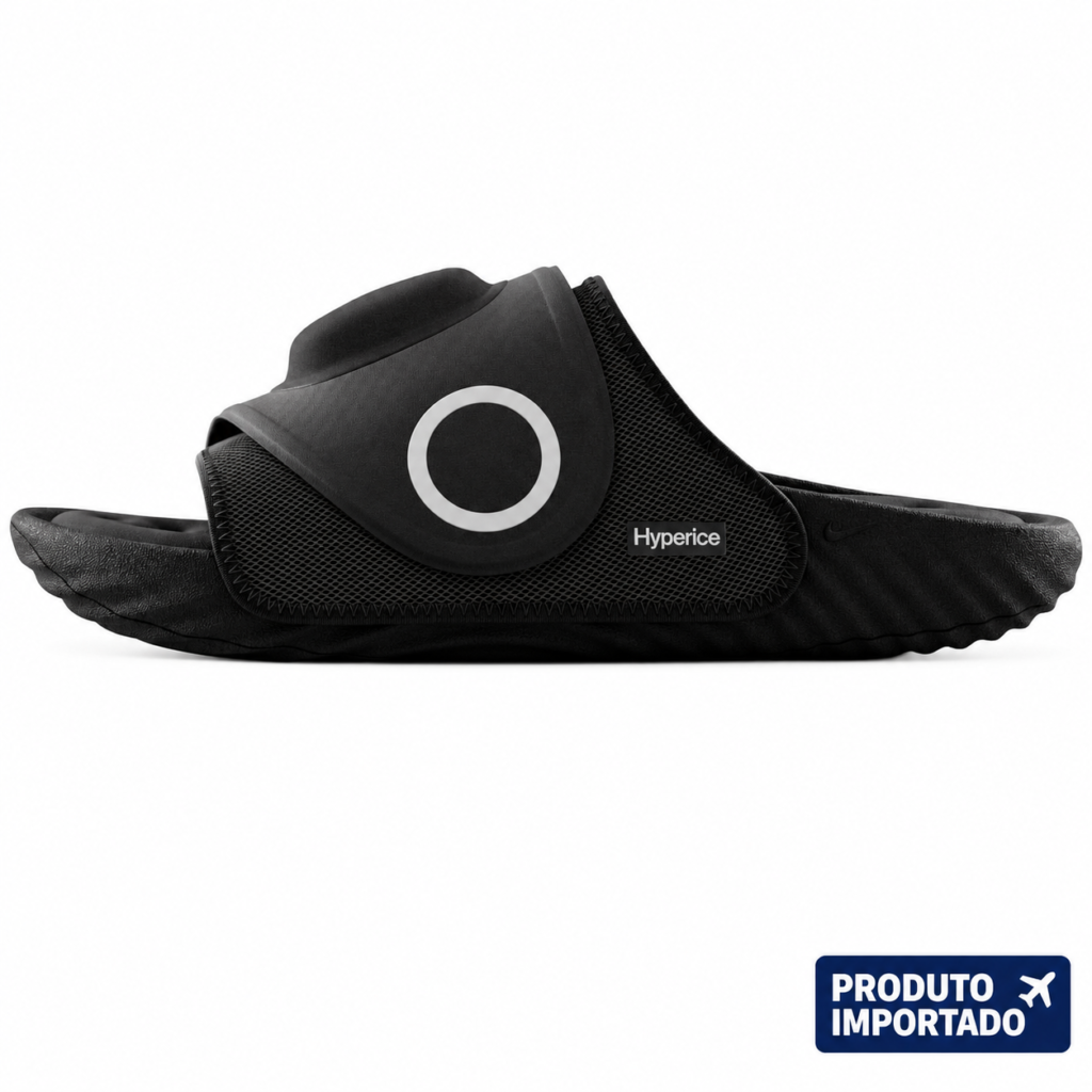 Hyperice x Nike Air Zoom Hyperslide – Chinelo Slide com Calor e Vibração