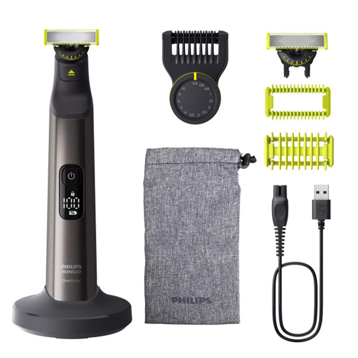 Philips Norelco OneBlade 360 Pro QP6552/70 – Aparador Rosto e Corpo - Imagem 2