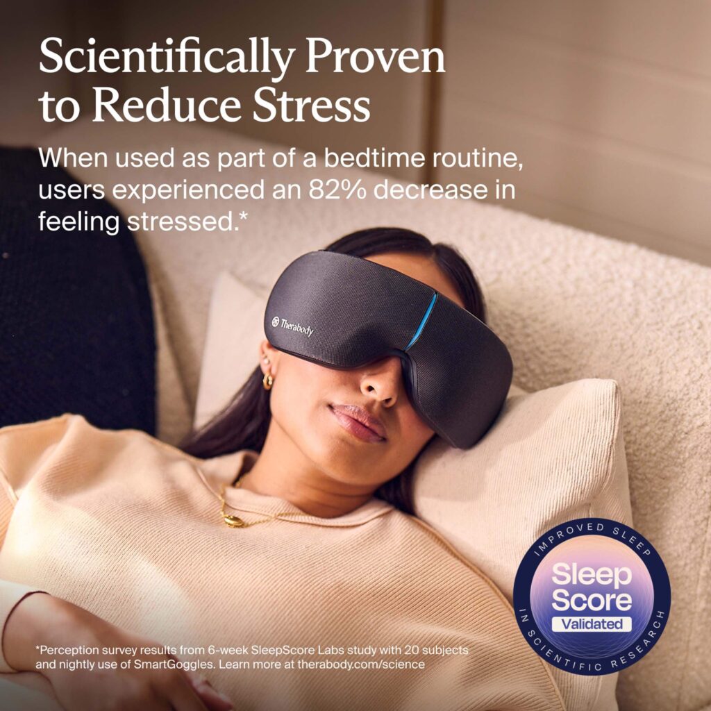 Therabody SmartGoggles 2ª Geração – Massageador para Olhos e Têmporas