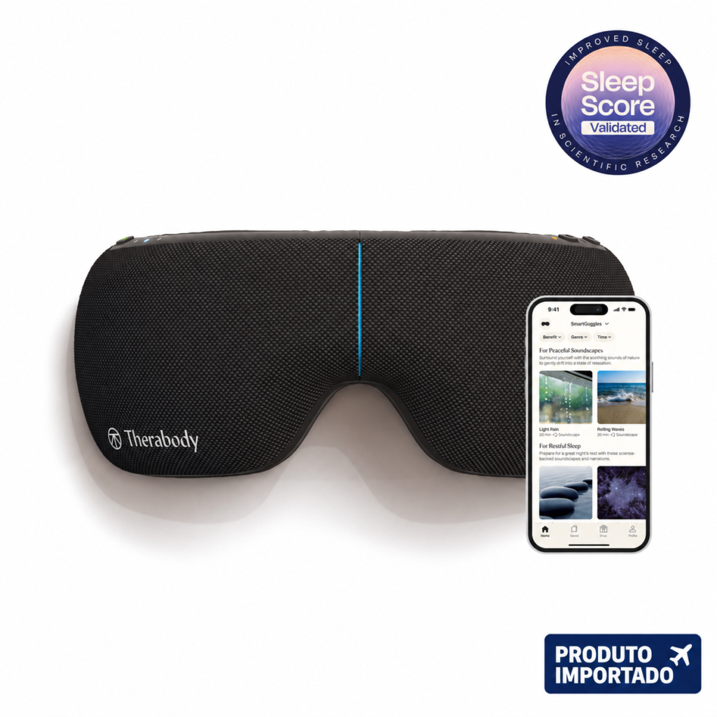 Therabody SmartGoggles 2ª Geração – Massageador para Olhos e Têmporas