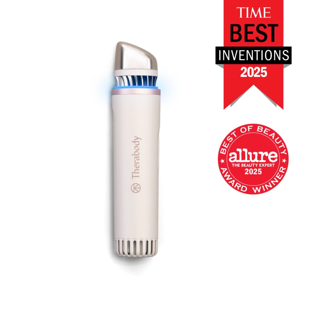 Therabody TheraFace Depuffing Wand – Bastão Facial com Calor e Frio