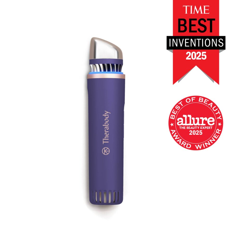 Therabody TheraFace Depuffing Wand – Bastão Facial com Calor e Frio