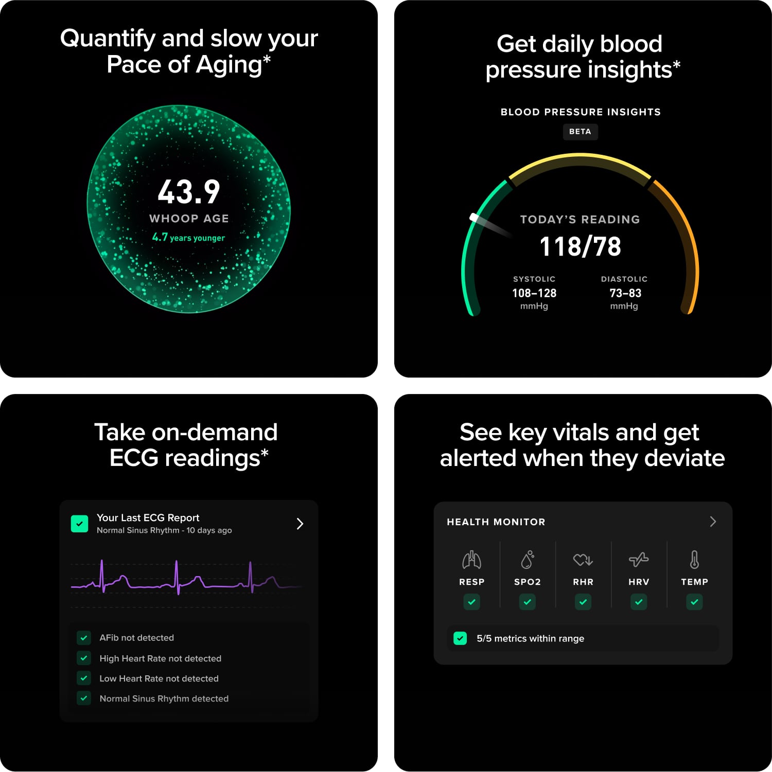 WHOOP MG Life – Smart Band com Assinatura de 12 Meses - Imagem 3